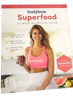 bodyboss Superfood 12-Week Nutrition Guide with‎ Smoothie Recipes